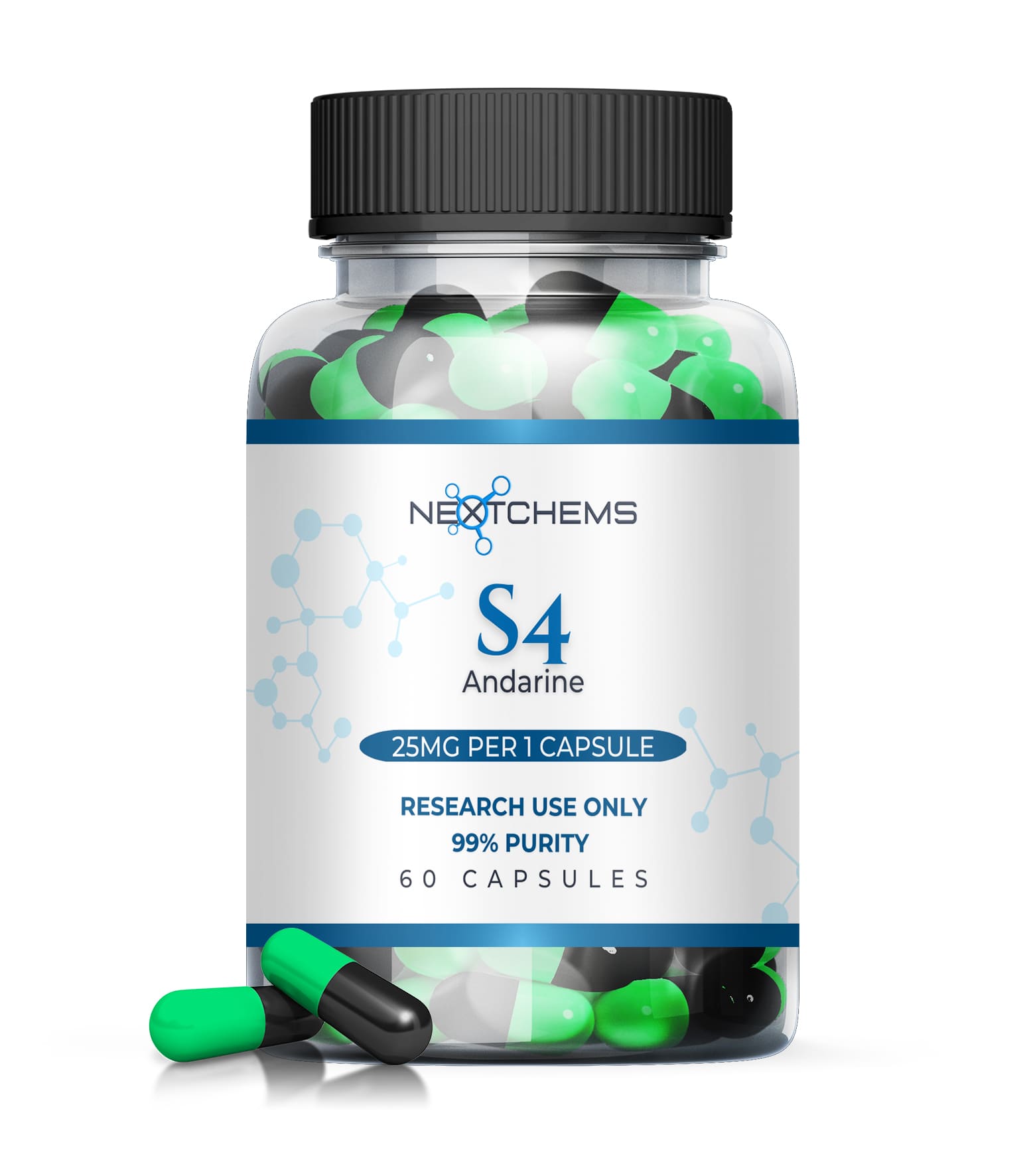 S4 (Andarine), 25mg - 60 capsules